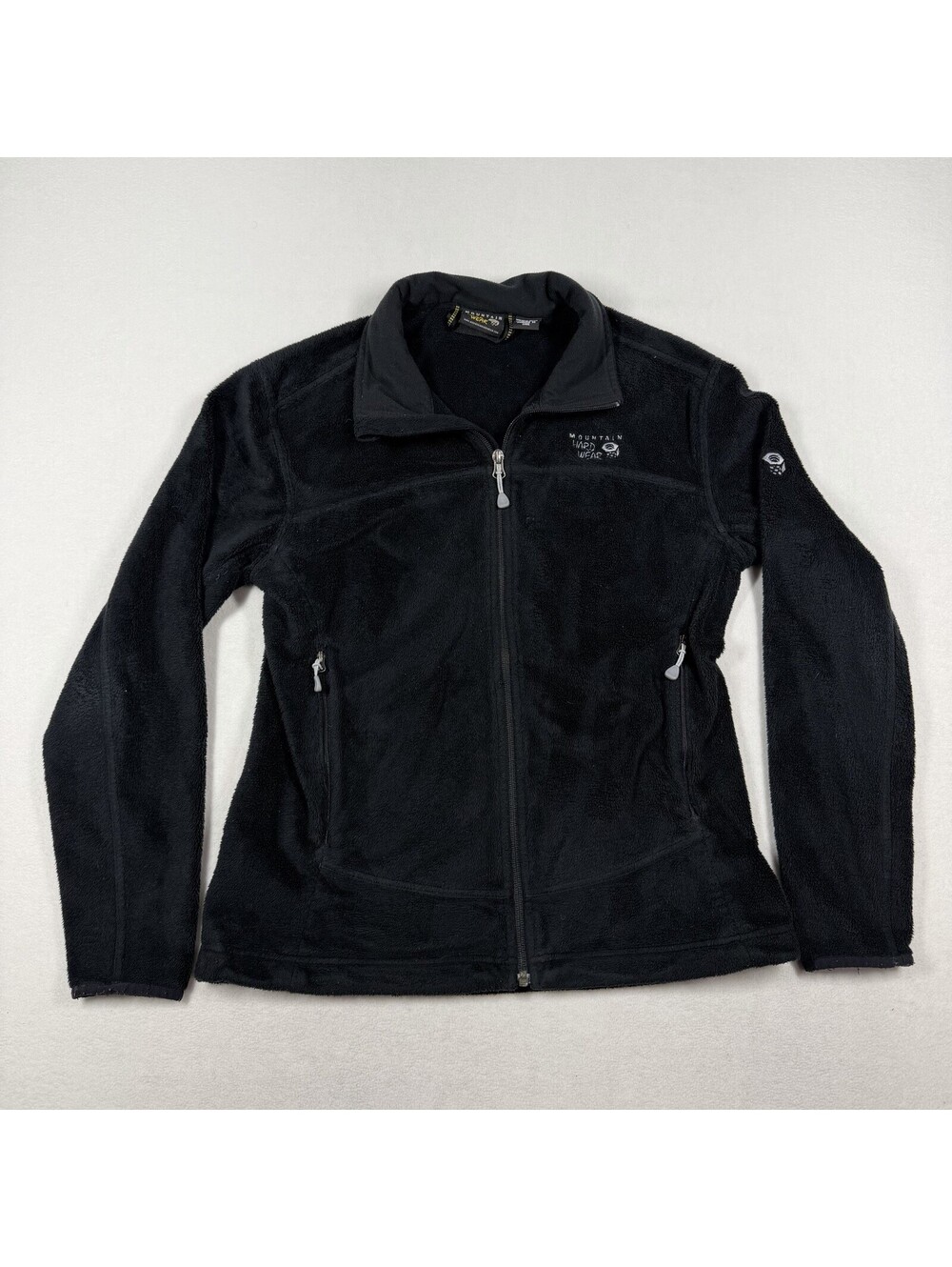 Mountain Hardwear Size M Women’s Black Fleece Outdoor Zip Jacket